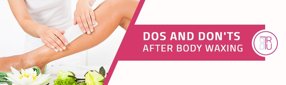 After Body Waxing-tips